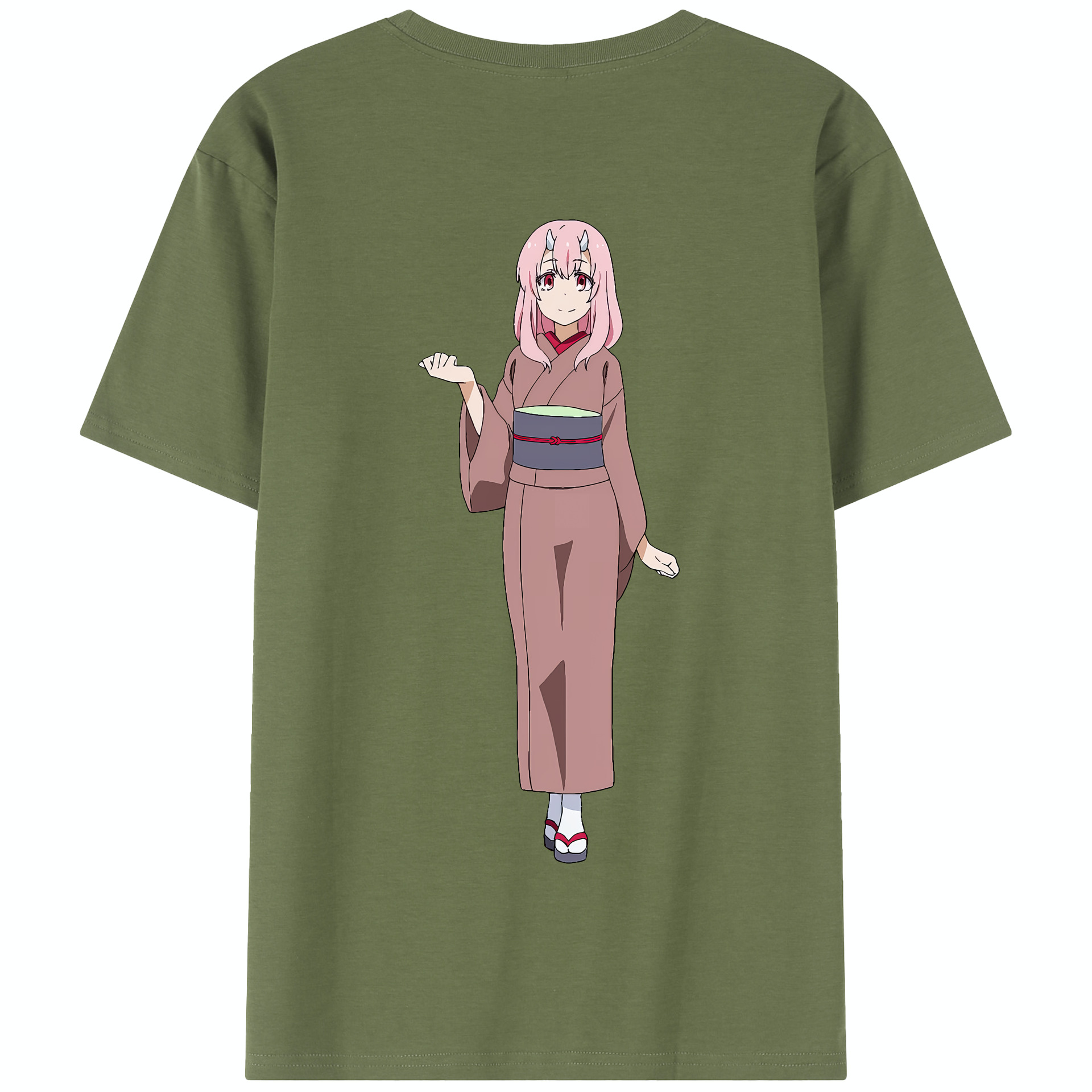 （画像用） 転スラ Regarding Reincarnated to Slime 綿100％半袖Tシャツ（背面プリント）